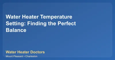 Water Heater Temperature Setting: Finding the Perfect Balance