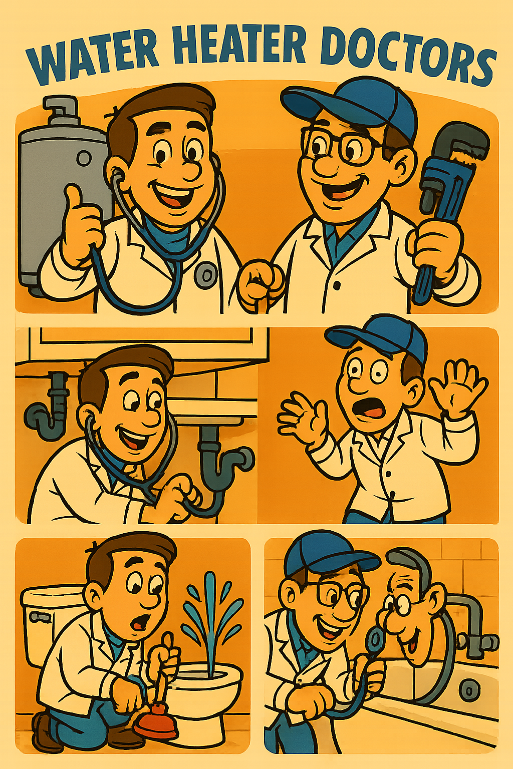 Water Heater Doctors Team in Action