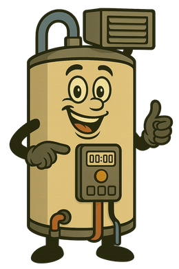 Hybrid heat pump water heater with integrated backup